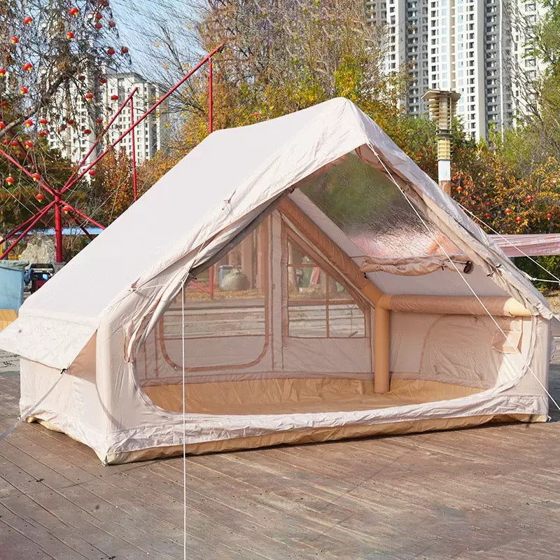 Outdoor Portable Waterproof Oxford Cloth Camping Tent air Inflatable Tent