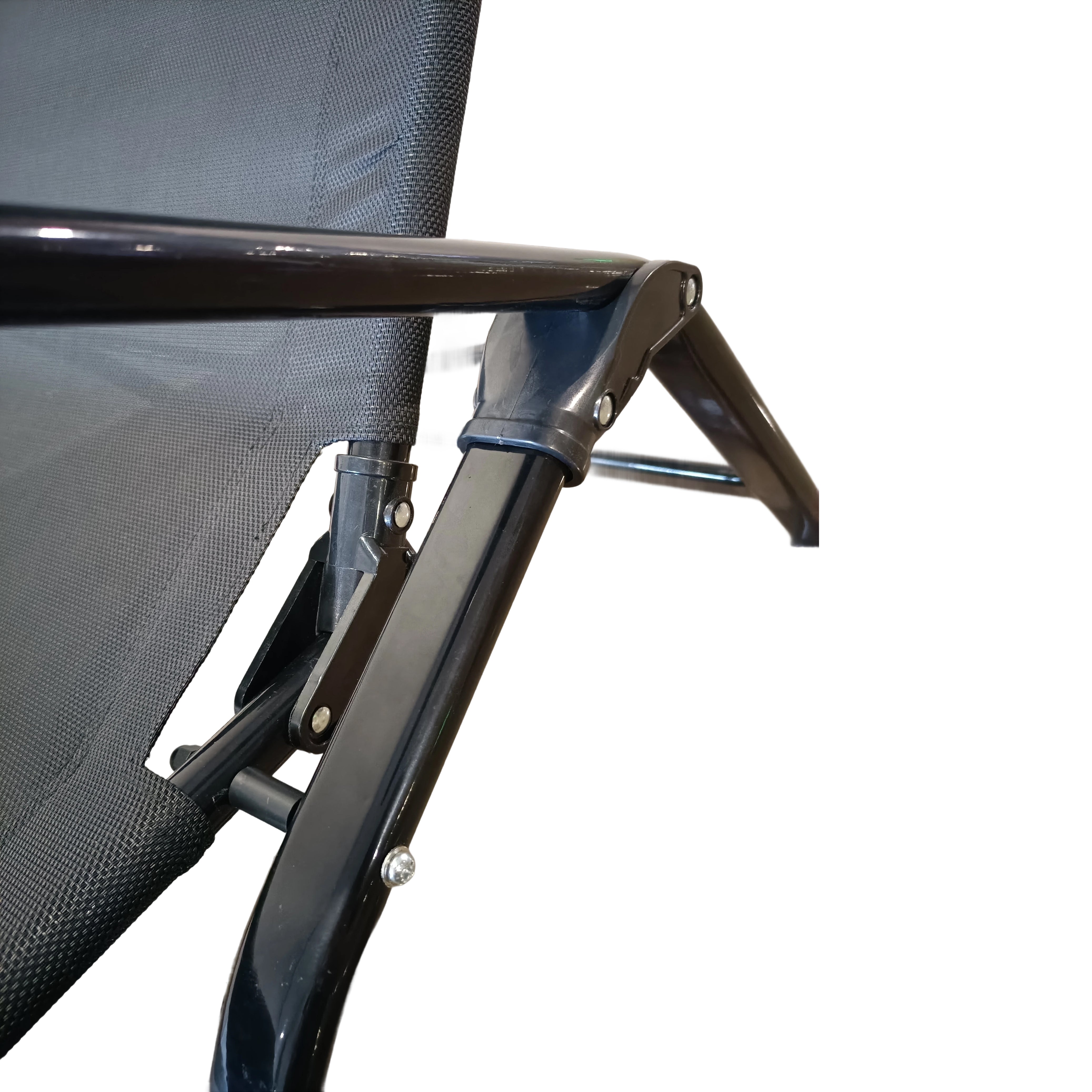 Patio Leisure Garden Outdoor Camping Durable Steel Frame Foldable Leisure Chair