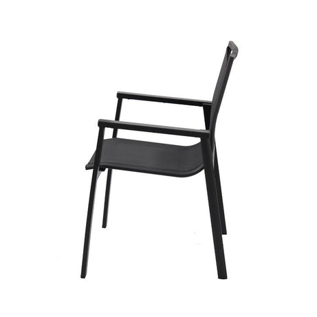 Manufactory Wholesale Custom Garden Aluminium Table Chairs Glass Top Round Dining Table