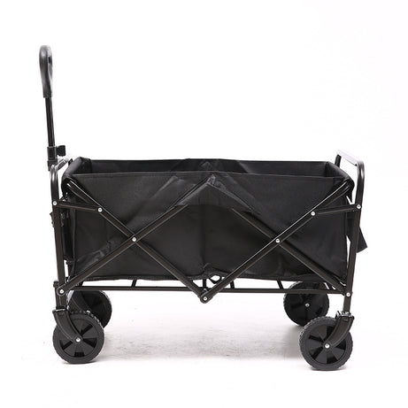 Large Capacity Portable Garden Foldable Sturdy Steel Frame Camping Cart Outdoor Picnic Folding Wagon