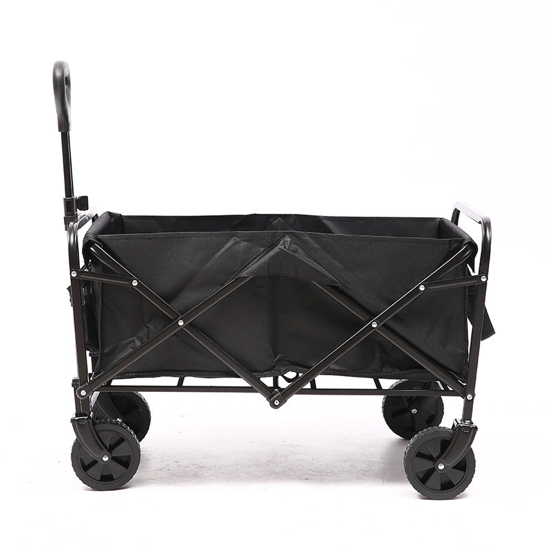 Large Capacity Portable Garden Foldable Sturdy Steel Frame Camping Cart Outdoor Picnic Folding Wagon